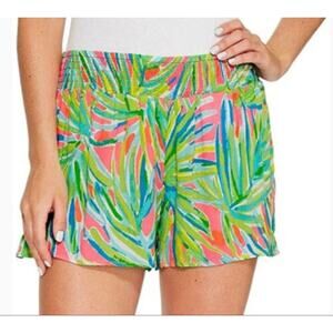 Lilly Pulitzer Kat Shorts Tiki Pink Pull On Shorts